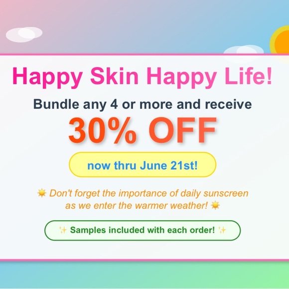 COPY - 30% off any 4 or more now thru 6/21/25!